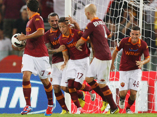 AS Roma draw 2-2 against Catania