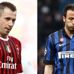 Antonio Cassano and Giampaolo Pazzini