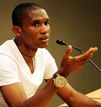 "I regret to inform you I've decided not to participate in any game with the national team since the flaws I kept denouncing as a captain have not been solved," Eto'o wrote in a letter to the Cameroon soccer federation published on his website.