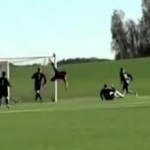 Watch this amazing kung-fu save!