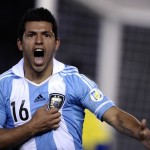 Argentina's Sergio Aguero