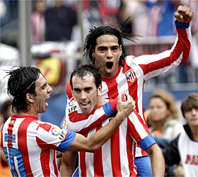 Atletico Madrid 2 - 1 Valladolid