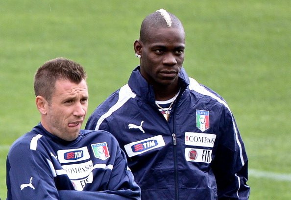 Balotelli and Cassano