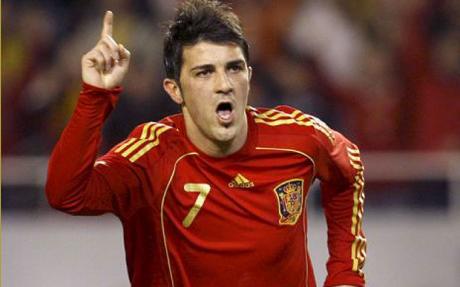 David Villa back in Spain recall for World Cup Qualifier 