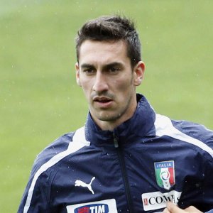 Davide Astori with injury