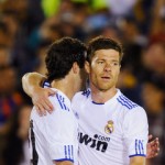 Gonzalo Higuain and Xabi Alonso