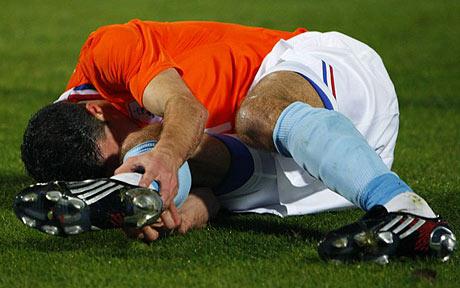 Robin Van Persie is prone to injuries