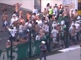 Romarinho was celebrating his goal when things turned violent