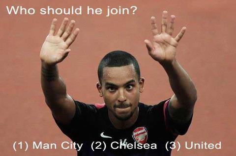 Theo Walcott, where would he go?