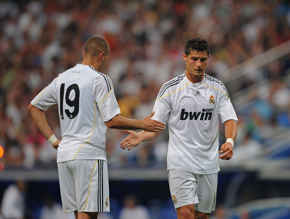 Two superstars, Benzema and Ronaldo