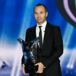 UEFA Best Player in Europe Andres Iniesta