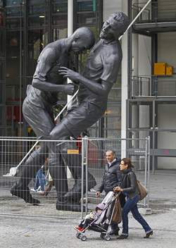 Zidane's headbutt full size picture