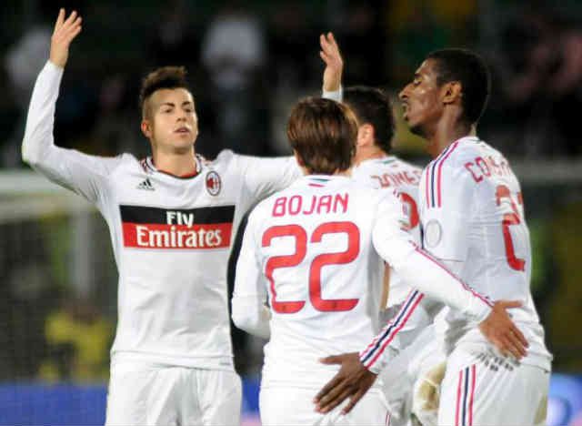 AC Milan continue to struggle in the Serie A