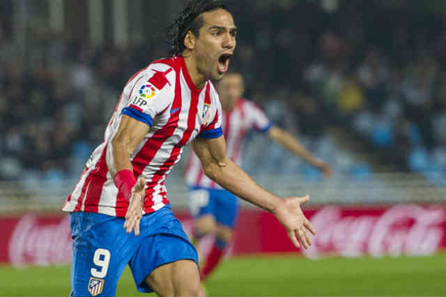 As Falcao is rising in his football career Atletico get a win