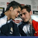 Friends or just teammates? Iker Casillas chose not to vote for Cristiano Ronaldo for the ballon d'or 2012 but for his fellow spaniard Sergio Ramos