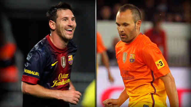 Iniesta is saying that Lionel Messi is the best player in the world today