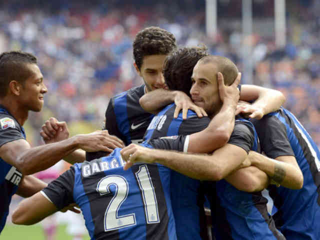 Inter Milan showing that they were dominate team against Catania
