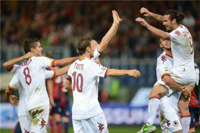 It looks like the Roma as come back with as they get their victory against Genoa