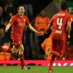 Liverpool go up as they beat the Russian team of Anzhi