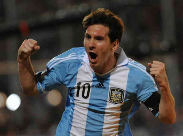 Messi does his country by leading his country to victory againt Uruguay