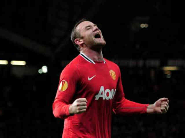 Rooney who was captain for the match against San Marino brought victory for Manchester United