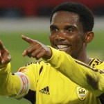 Samuel Eto'o scores by a penalty wins the match fo Anzhi and scores in the 90th minute and wins the match fo Anzhi