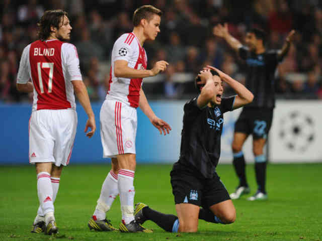 The Dutch side managed to beat the Premiership champions in Amsterdam