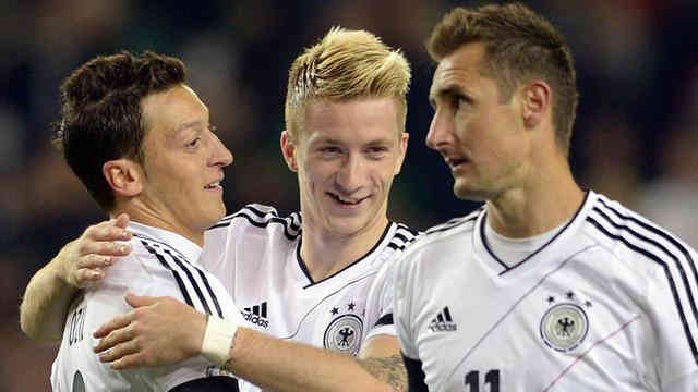 The Germans went with a mission and gave it a mission of success against Ireland