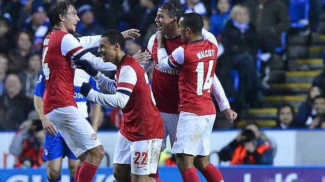 The Gunners made an amazing comeback and getting the victory against Reading