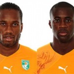 Yaya Toure and Didier Drogba are the only nominees from Africa to compete for the Ballon d'Or.