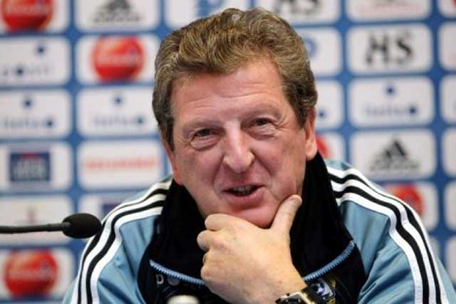 A cheerful Roy Hodgson despite the loss