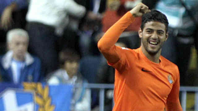 Carlos Vela brings his team a victory against Malaga