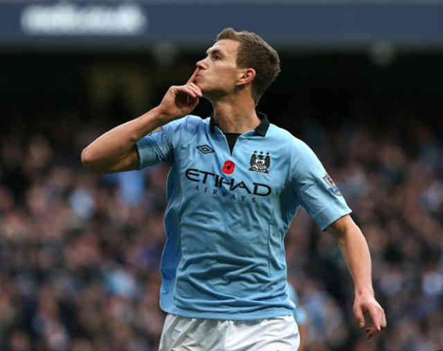 Dzeko saves Manchester City with the second goal
