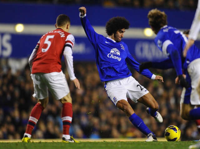 Everton 1-1 Arsenal Highlights-Arsenal come out firing but Marouane Fellaini earns point for Everton