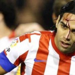 Falcao who had a big injury it cost Valencia to take the victory