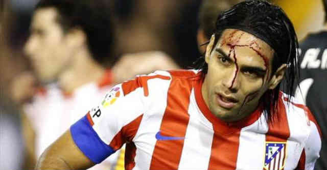 Falcao who had a big injury it cost Valencia to take the victory