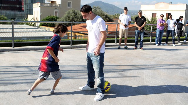 Gabriel's visit to Messi, the most viewed video on FCB's YouTube channel