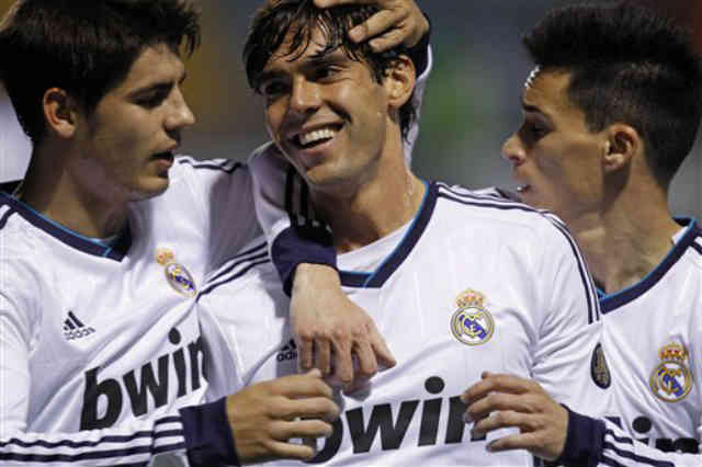 Kaka shows clear signs that he is back and bringing football back on the pitch