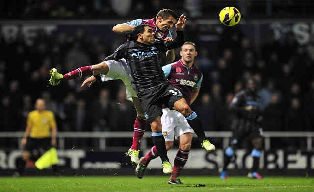 Manchester City in shock as they drew against West Ham