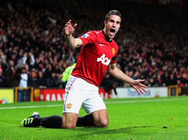 Manchester United 1 - 0 West Ham United Highlights- Van Persie early goal saved the day for the Red Devils