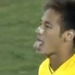 Neymar still can't believe it, he missed his penalty by miles