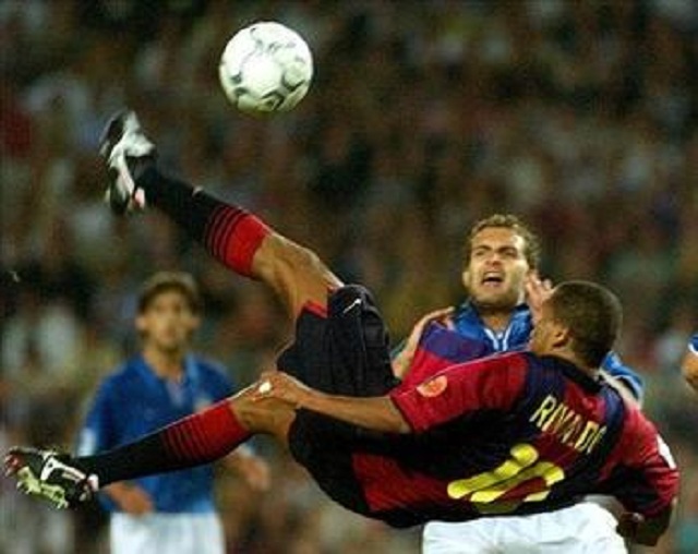 Rivaldo is in our Top 10 for the best bicycle kick ever