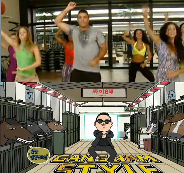 Ronaldo dances 'Gangnam Style'