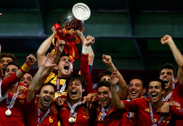 The Spanish side or La Roja 'The Red', are the reigning World and European champions, having won the 2010 World Cup and Euro 2012