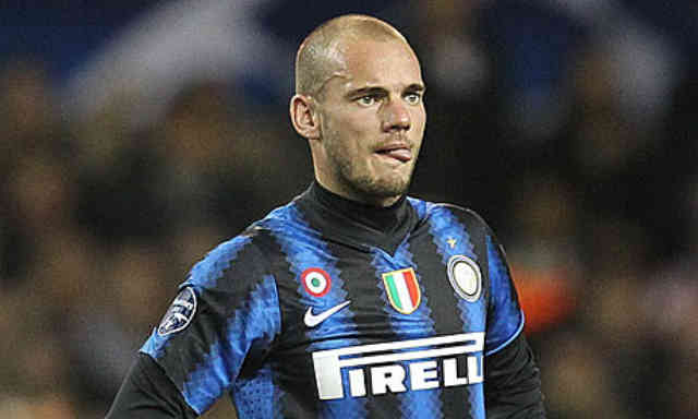 Wesley Sneijder could be in an exit as Inter Milan decide that he has not preformed with Inter Milan
