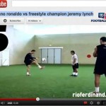 Cristiano ronaldo vs freestyle champion jeremy lynch