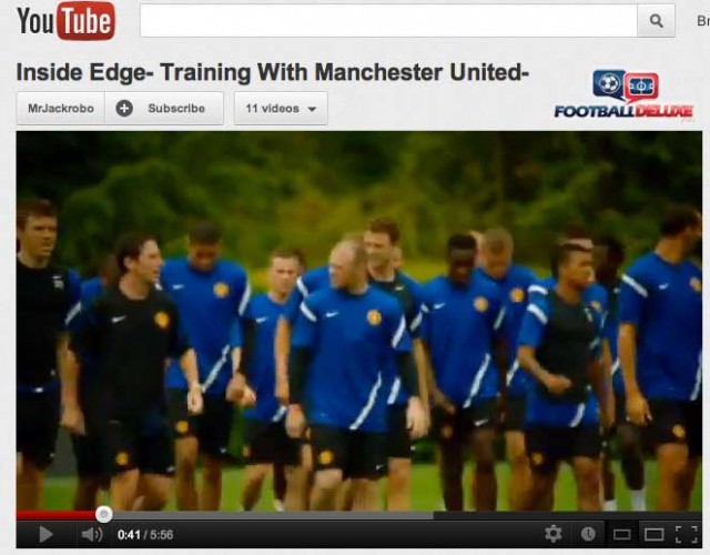 Manchester United Training Video