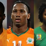 Alexandre Song , Didier Drogba and Yaya Touré Gnégnéri are the three players to run for the title of African Footballer of the year 2012