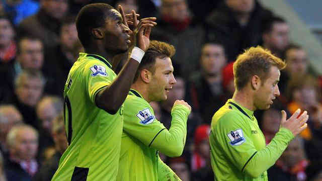 Aston Villa brings victory at the Anfield stadium