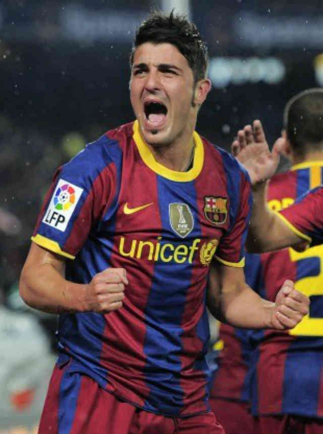 David Villa who plays for the massive club of Barcelona will probably be ready for sale in the winter